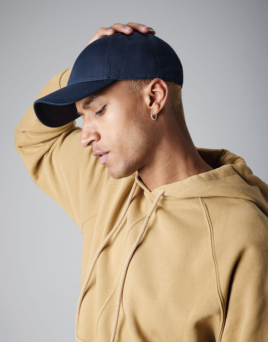 Beechfield | Air Mesh 6 Panel Cap | Logo Free Clothing