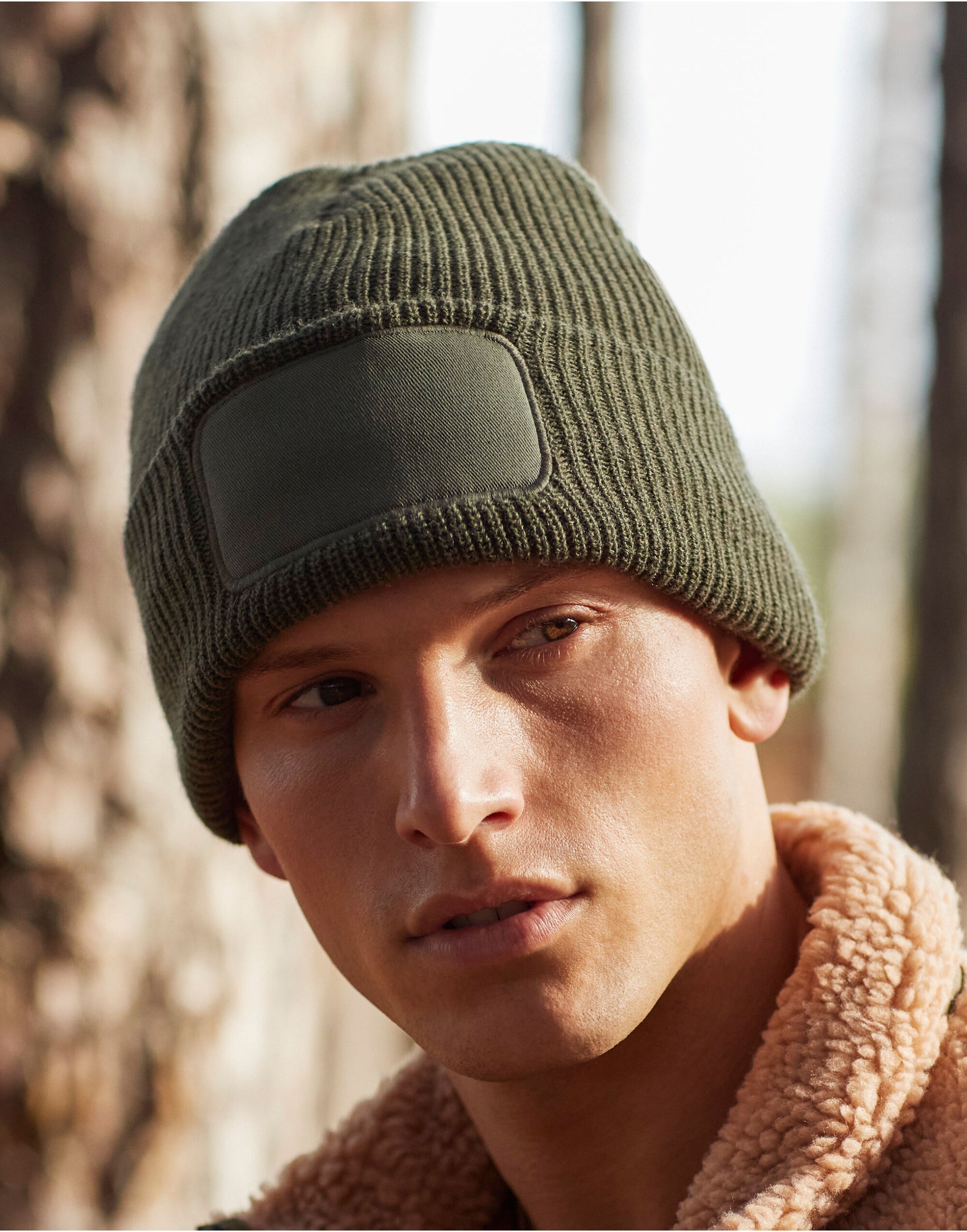 Beechfield | Thinsulate™ Patch Beanie | Logo Free Clothing