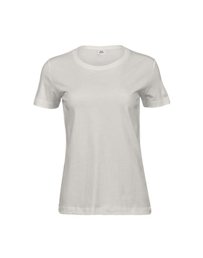 Tee Jays Ladies Fashion Sof-Tee T-Shirt in Cement, front view