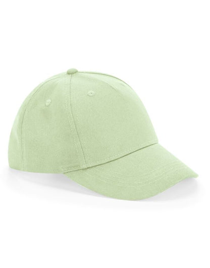 Beechfield EarthAware® Junior Organic Cotton Cap | 5 Panel | 6 Colours | Kids Unisex Size - Hat - Logo Free Clothing