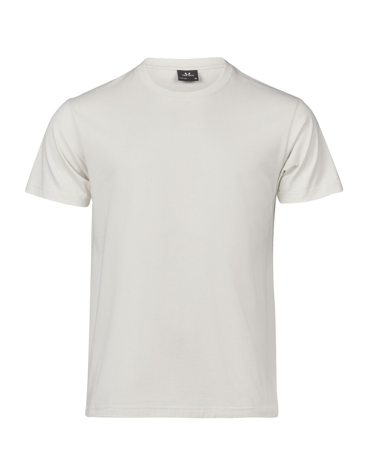 Tee Jays Men’s Sof-Tee T-Shirt in Cement, front view