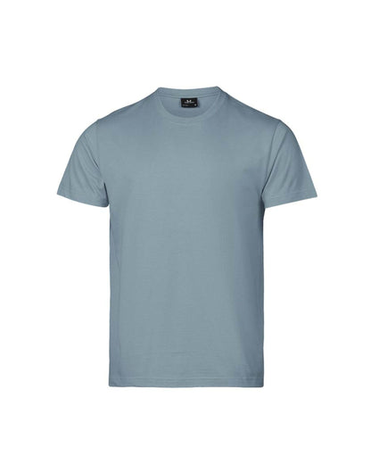 Tee Jays Men’s Sof-Tee T-Shirt in Misty Blue, front view
