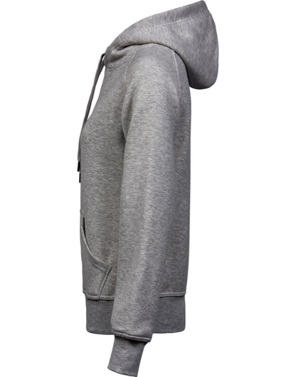 Tee Jays Ladies Hooded Sweatshirt | Hoodie Top | Ringspun Cotton Blend | 6 Colours | S-2XL