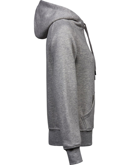 Tee Jays Ladies Hooded Sweatshirt | Hoodie Top | Ringspun Cotton Blend | 6 Colours | S-2XL