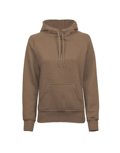 Tee Jays Ladies Hooded Sweatshirt | Hoodie Top | Ringspun Cotton Blend | 6 Colours | S-2XL
