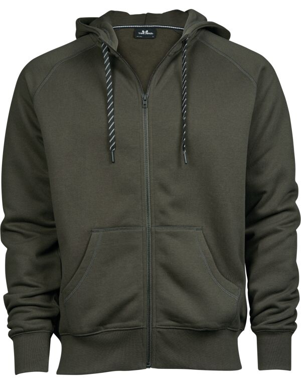 Tee Jays Mens Fashion Full Zip Hoodie | Zip-Up Hooded Top | 6 Colours | S-3XL - Hoodie - Logo Free Clothing