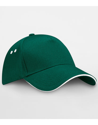 Beechfield Ultimate Sandwich Peak Cap | Unisex | Cotton Drill | 19 Colours | One Size