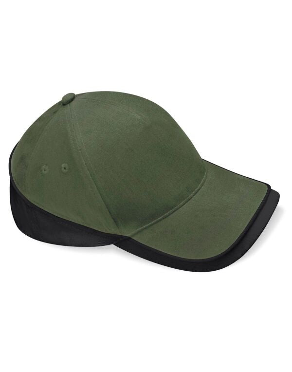 Beechfield Teamwear Competition Cap | Unisex | Cotton | Two-tone | 15 Colours | One Size