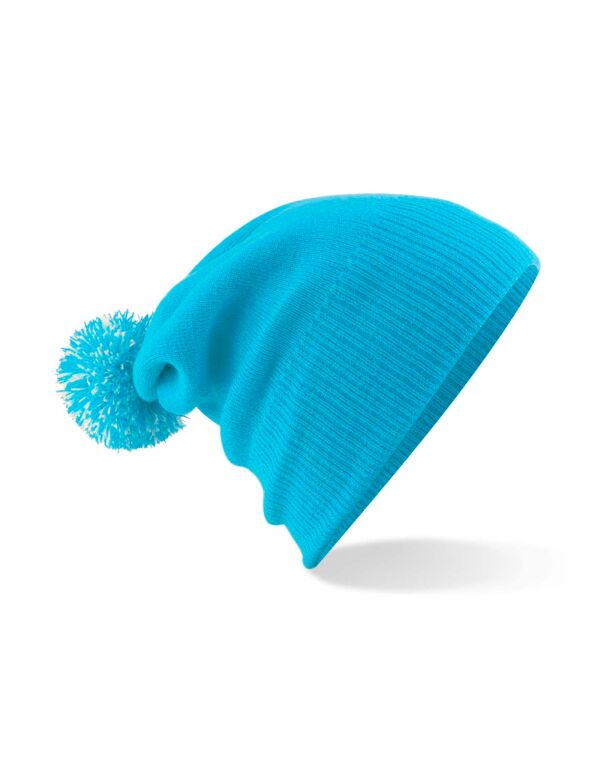 Beechfield Snowstar® Beanie | Unisex | Two-Tone Pom-Pom | 25 Colours | One Size