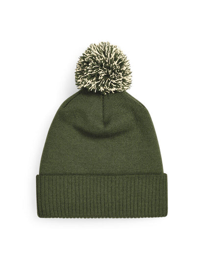 Beechfield Snowstar® Beanie | Unisex | Two-Tone Pom-Pom | 25 Colours | One Size