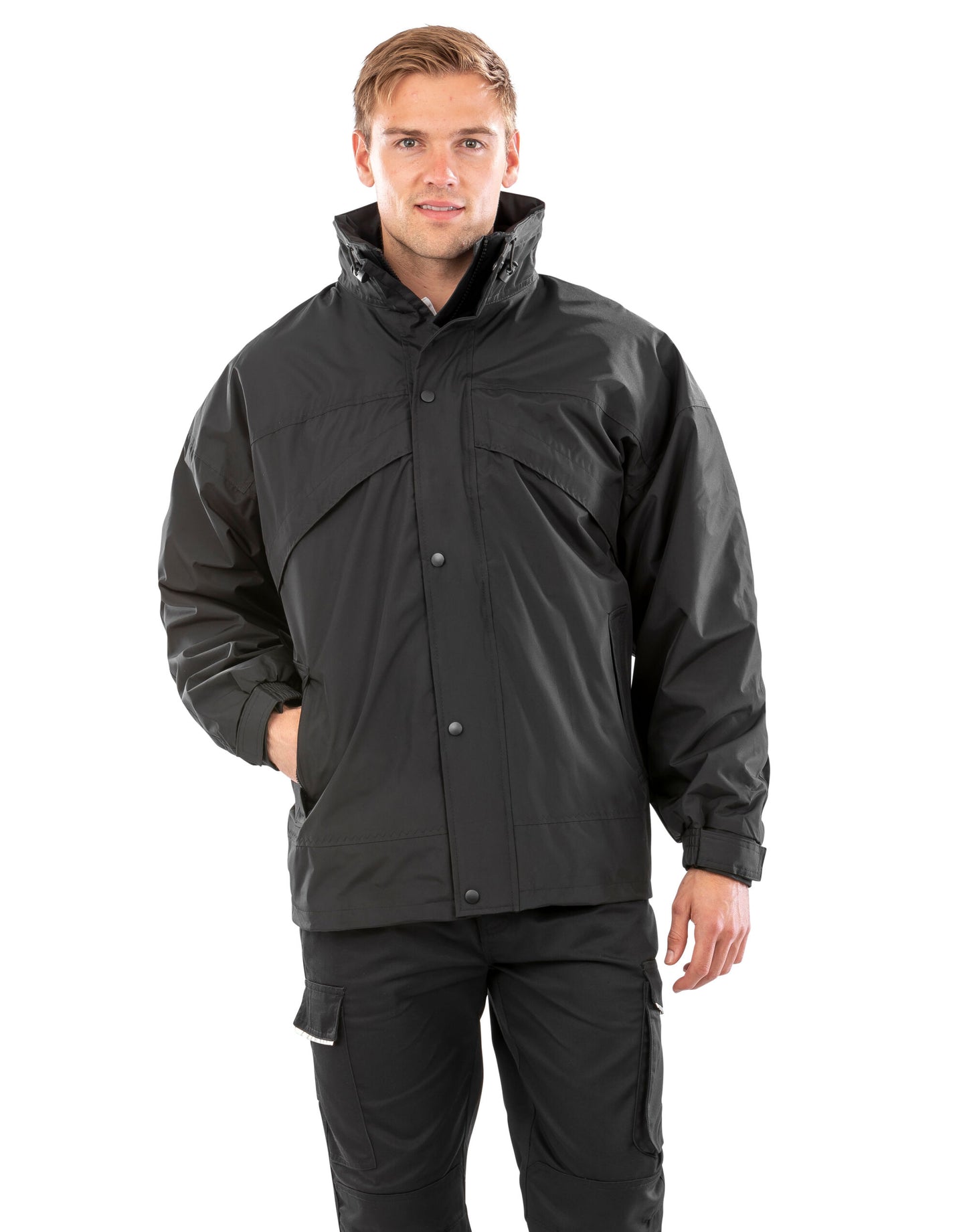 Result | 3-in-1 Zip and Clip Jacket | Logo Free Clothing