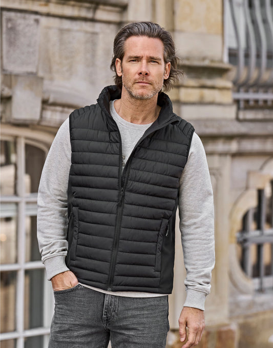 Tee Jays | Mens Crossover Bodywarmer | Logo Free Clothing