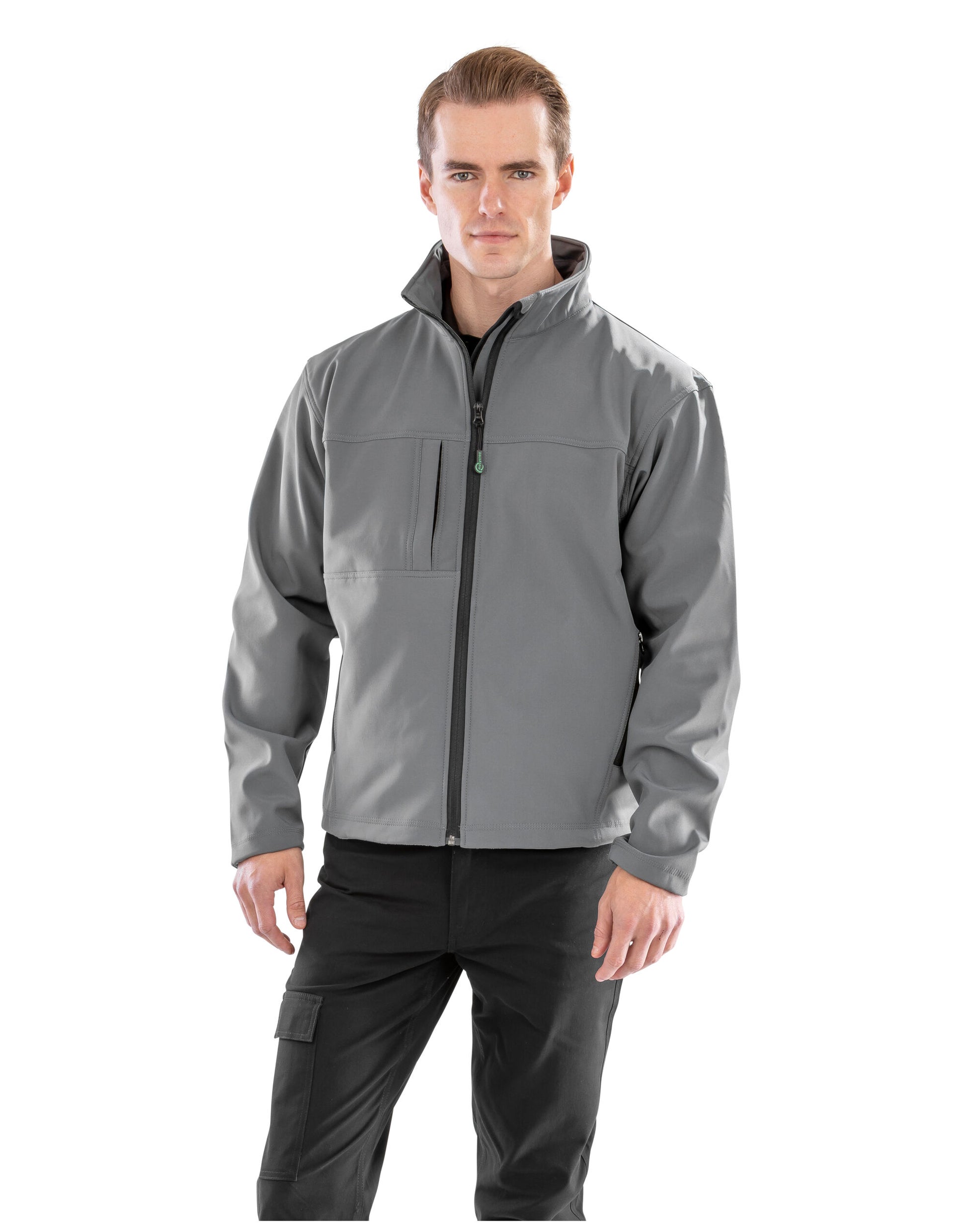 Result | Men's Recycled Classic 3-Layer Softshell | Logo Free Clothing