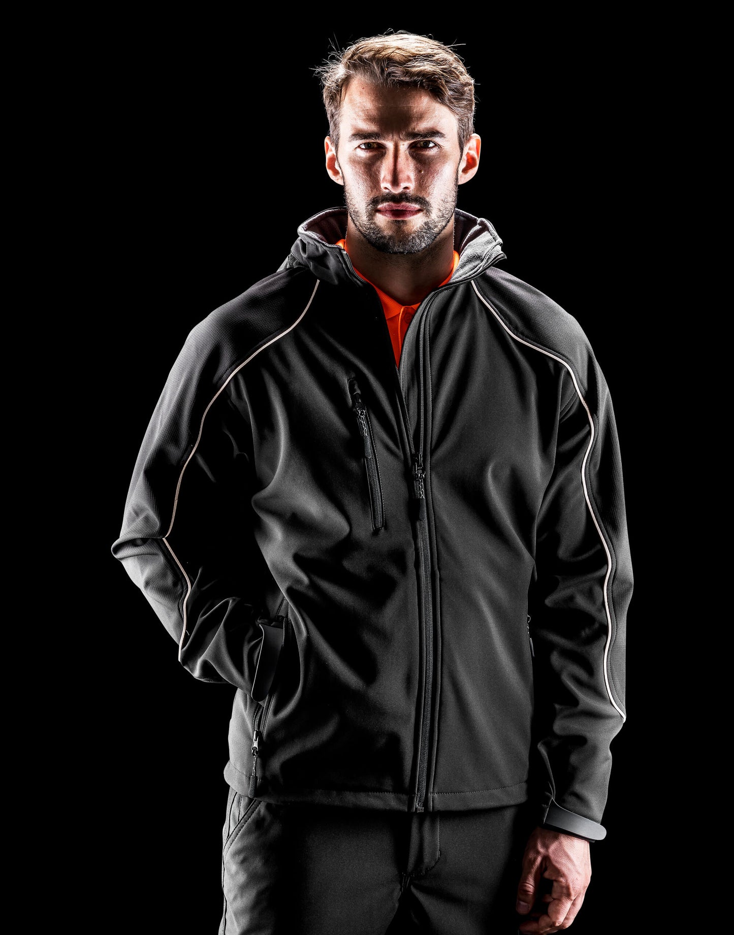 Result | Hooded Softshell Jacket | Logo Free Clothing