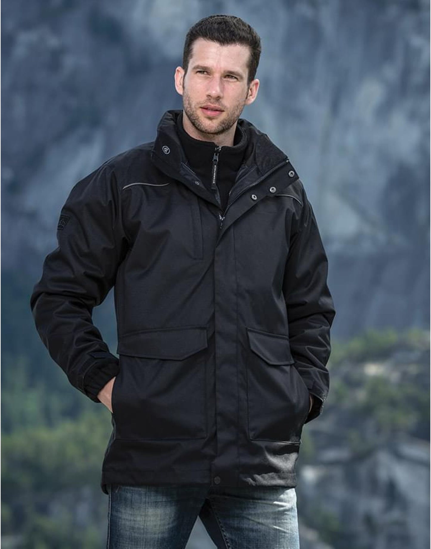 Stormtech | Men's Vortex HD 3-in-1 System Parka | Logo Free Clothing