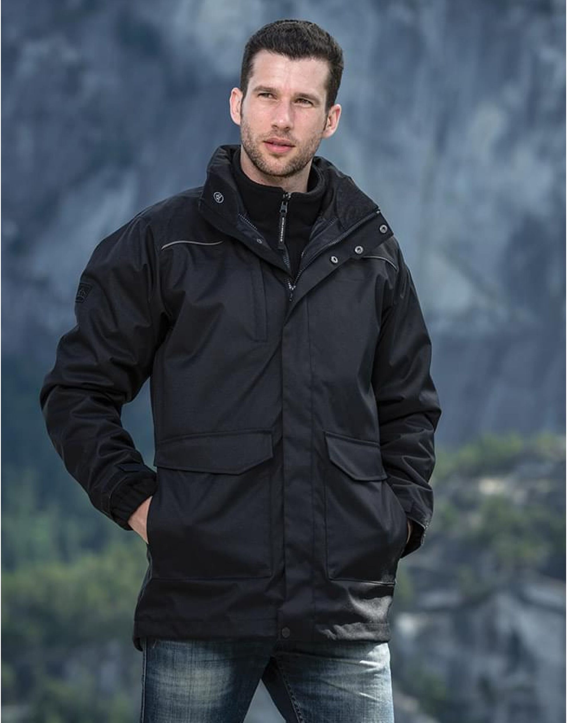 Stormtech | Men's Vortex HD 3-in-1 System Parka | Logo Free Clothing