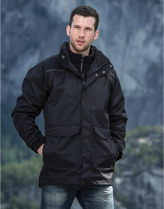 Stormtech | Men's Vortex HD 3-in-1 System Parka | Logo Free Clothing