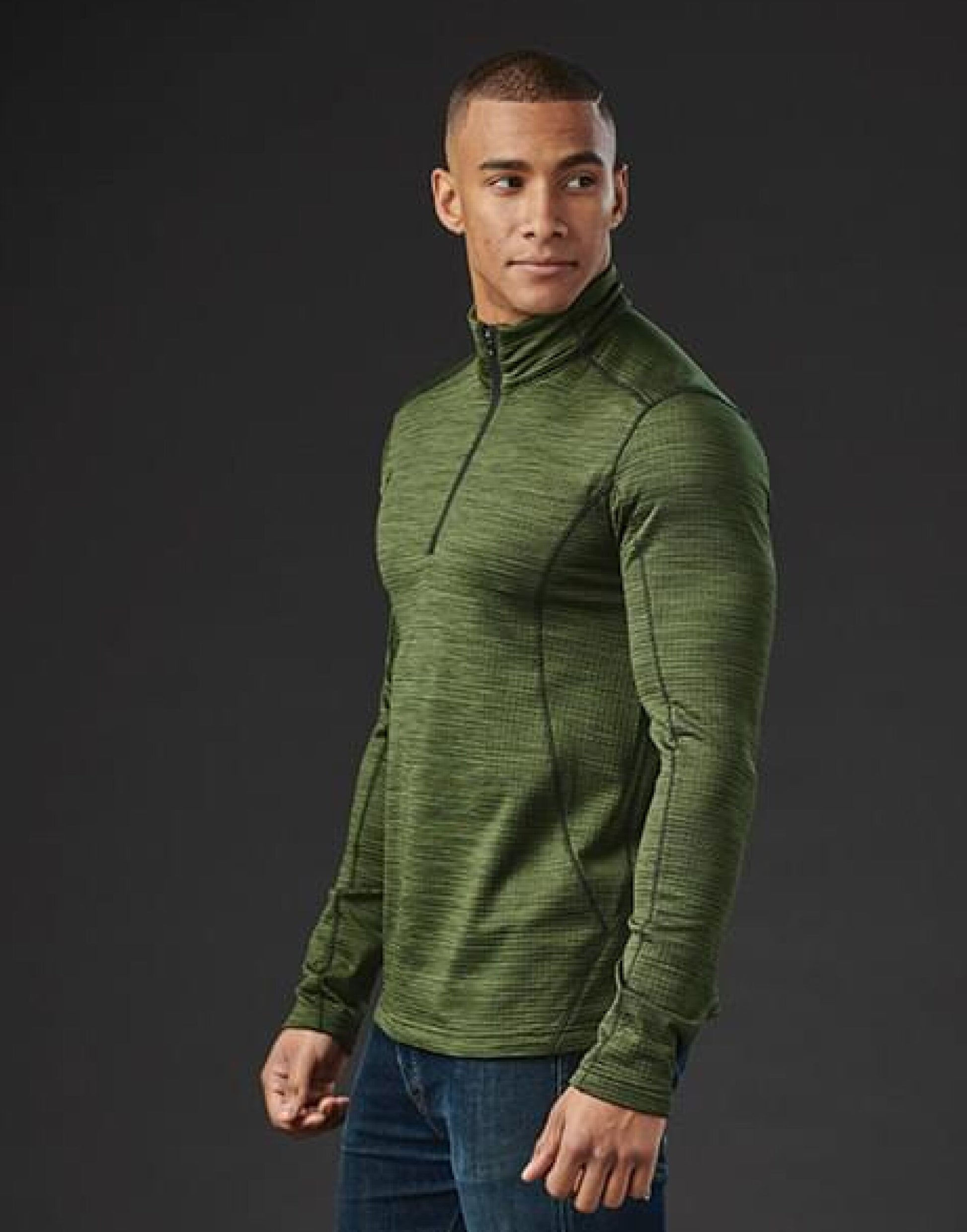 Stormtech | Men's Base Thermal Quarter Zip | Logo Free Clothing