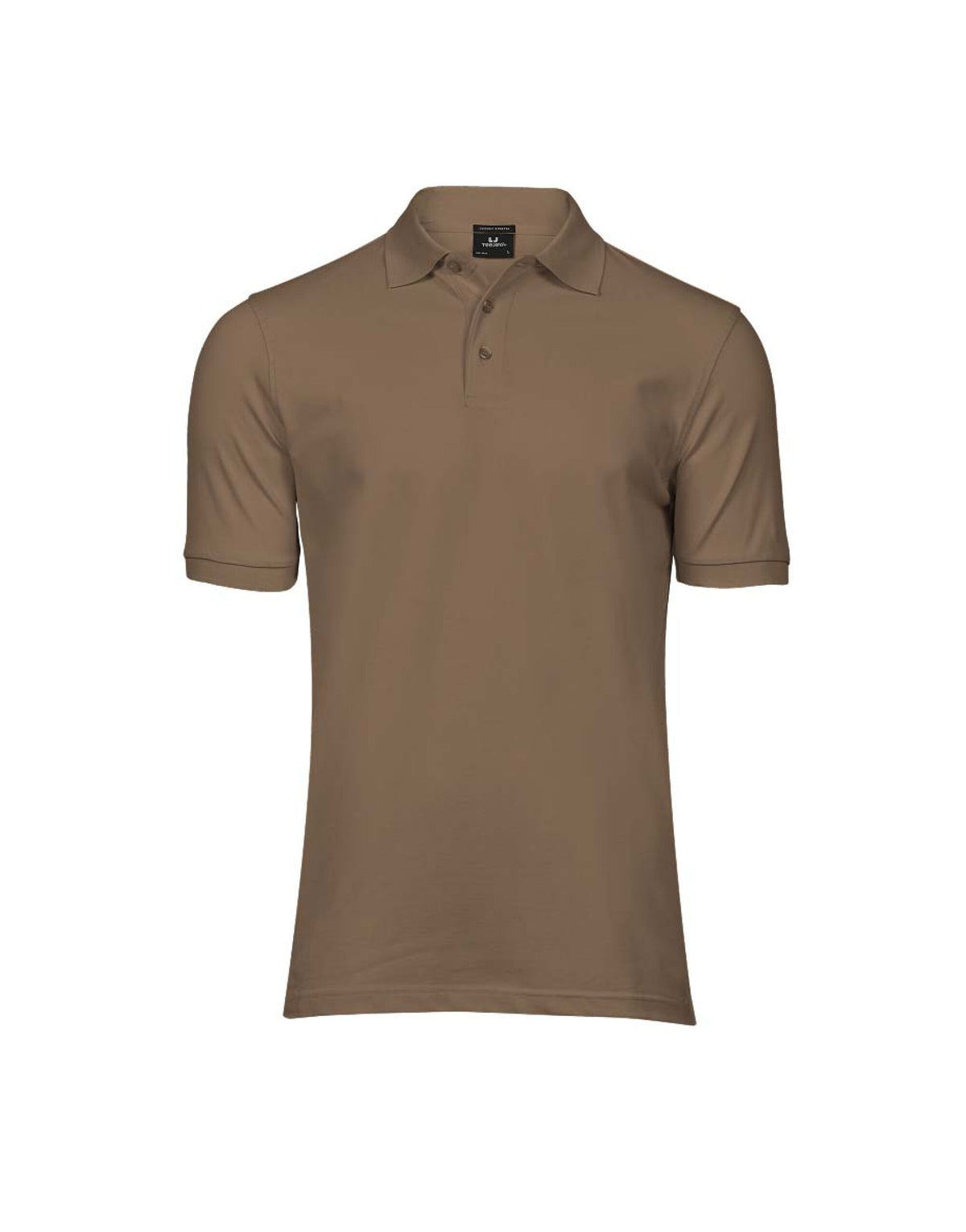 Tee Jays Men’s Luxury Stretch Polo Shirt in Wood