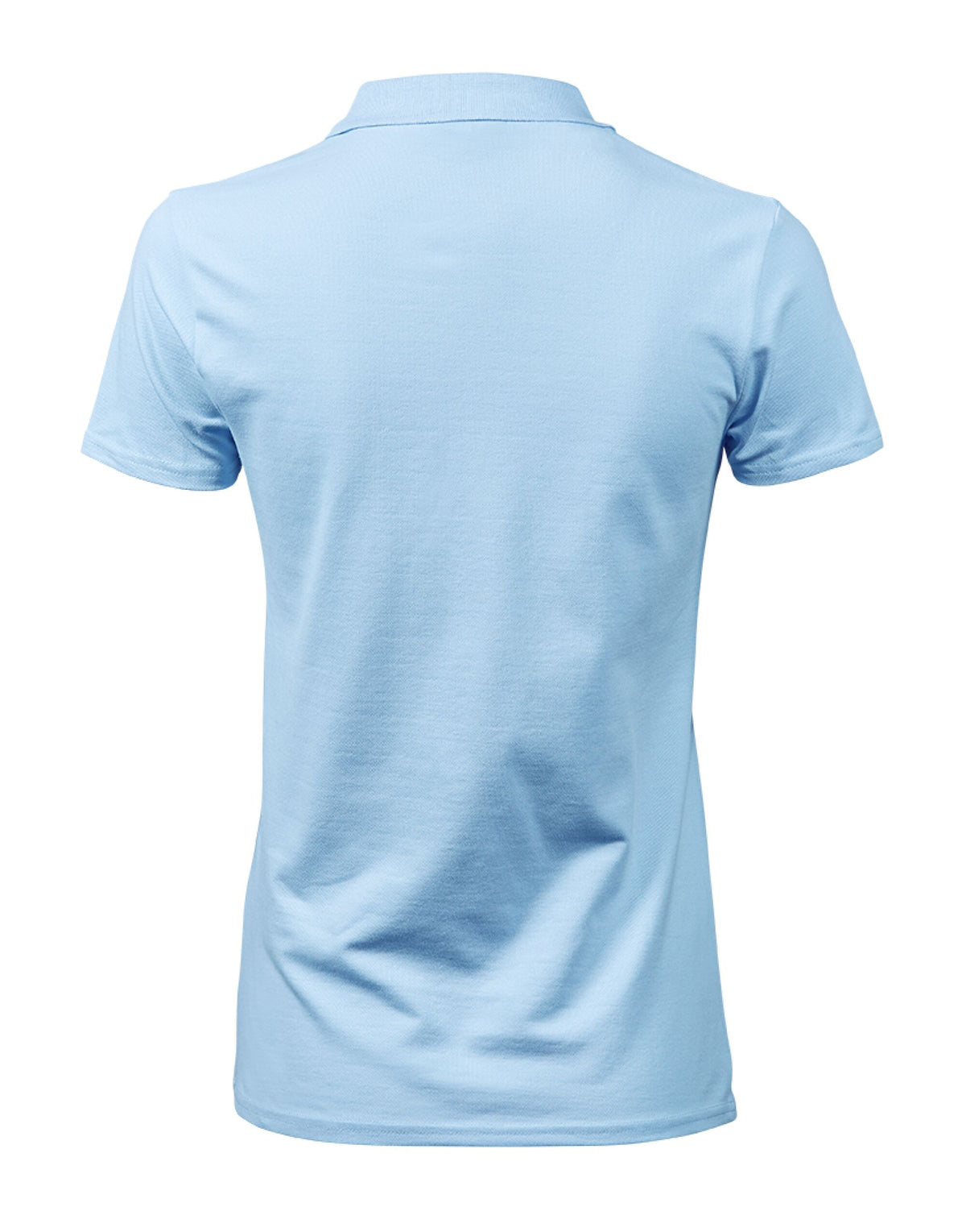 Tee Jays Ladies Luxury Stretch Polo Shirt, back view