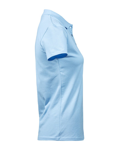 Tee Jays Ladies Luxury Stretch Polo Shirt, right side view