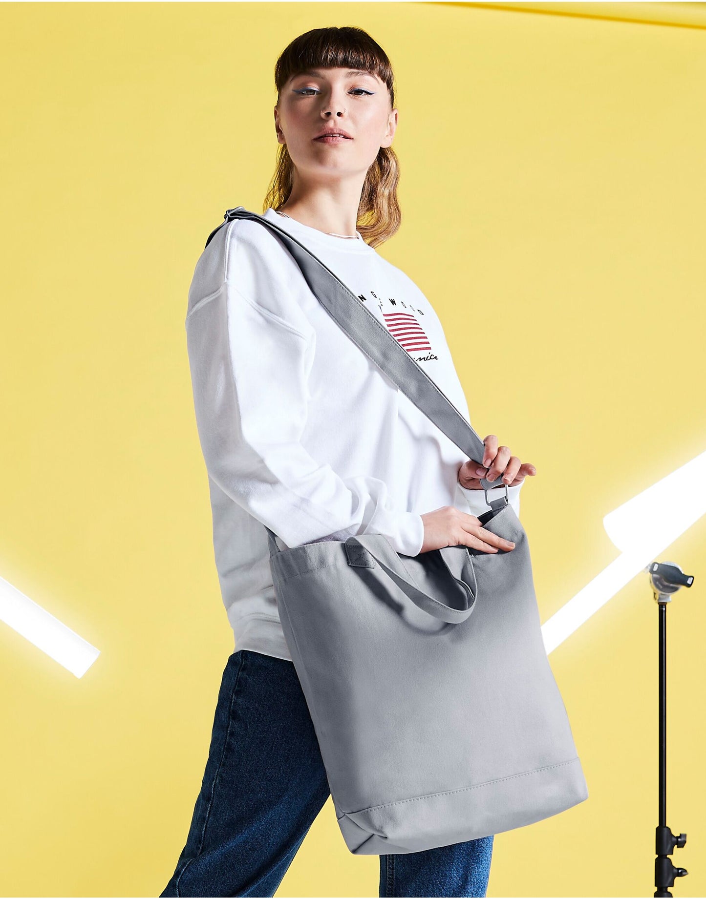 BagBase | Canvas Day Bag | Logo Free Clothing