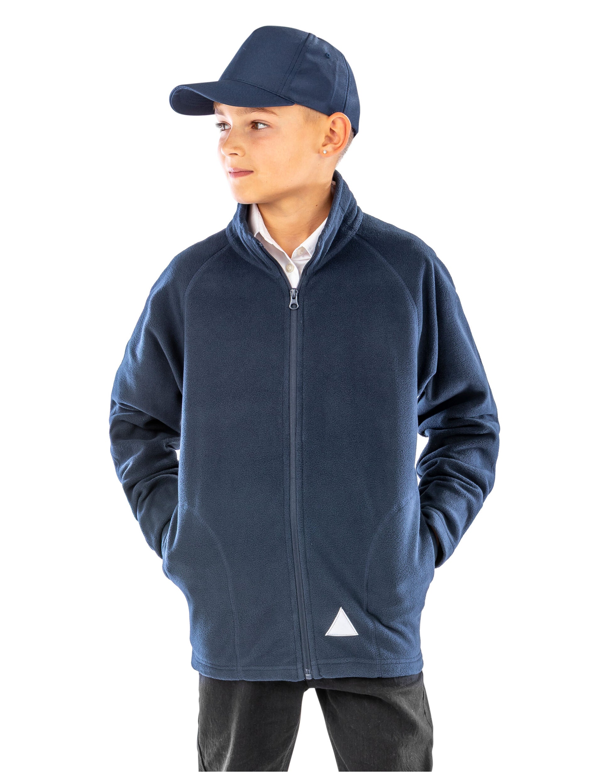 Result Core | Junior Microfleece Jacket | Logo Free Clothing