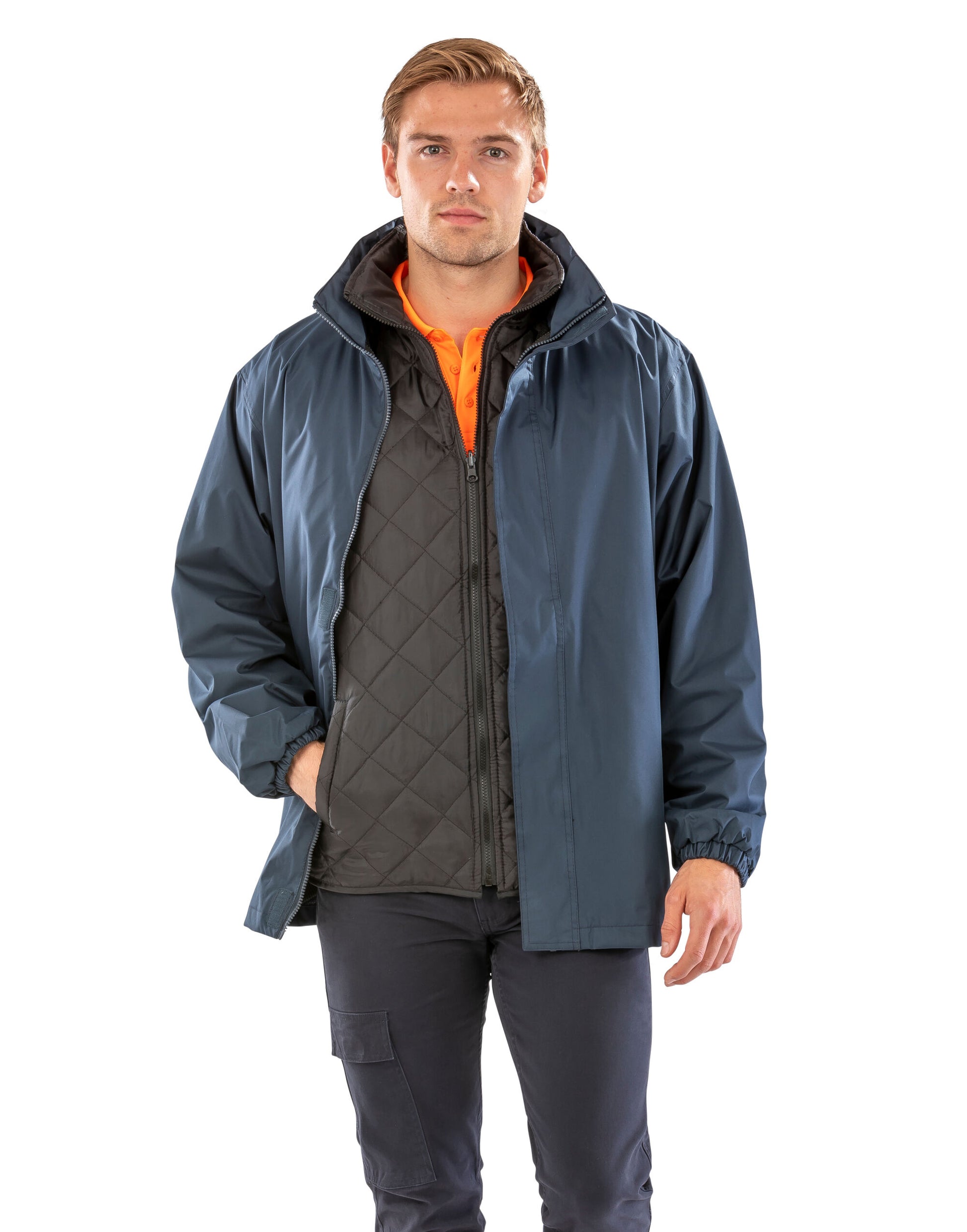 Result Core | 3-in-1 Jacket With Bodywarmer | Logo Free Clothing
