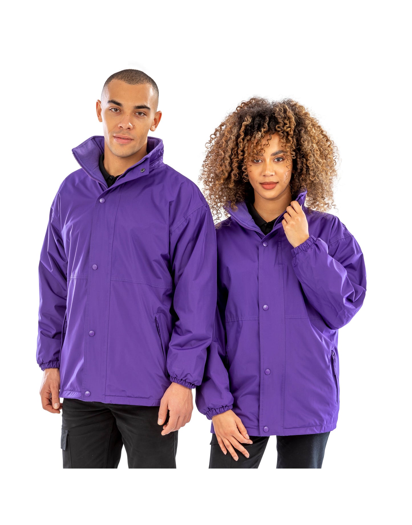 Result | Recycled Fleece Lined Stormdri 4000 Jack | Logo Free Clothing