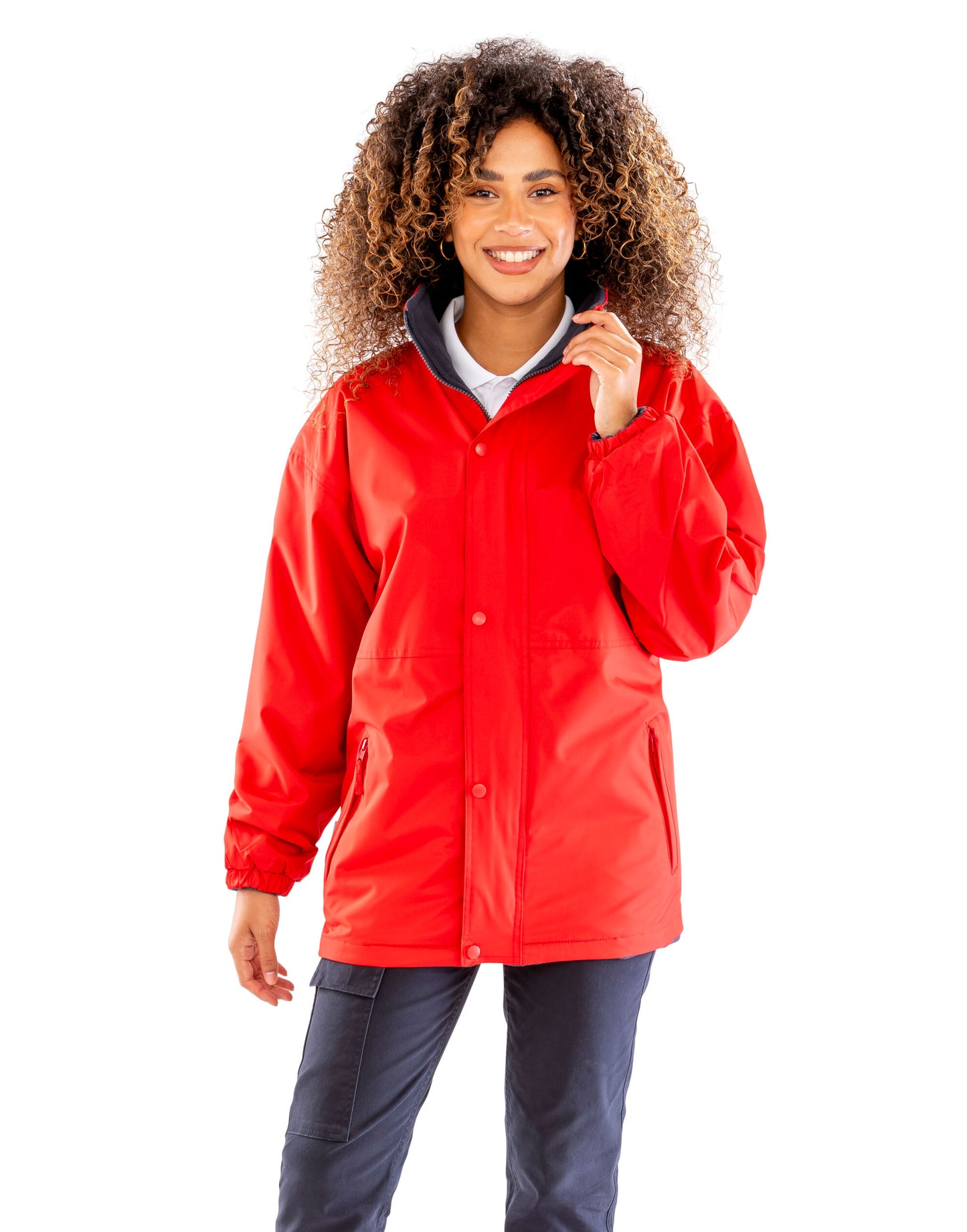Result | Recycled Fleece Lined Stormdri 4000 Jack | Logo Free Clothing