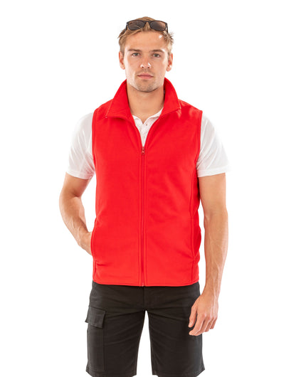 Result Core | Microfleece Gilet | Logo Free Clothing