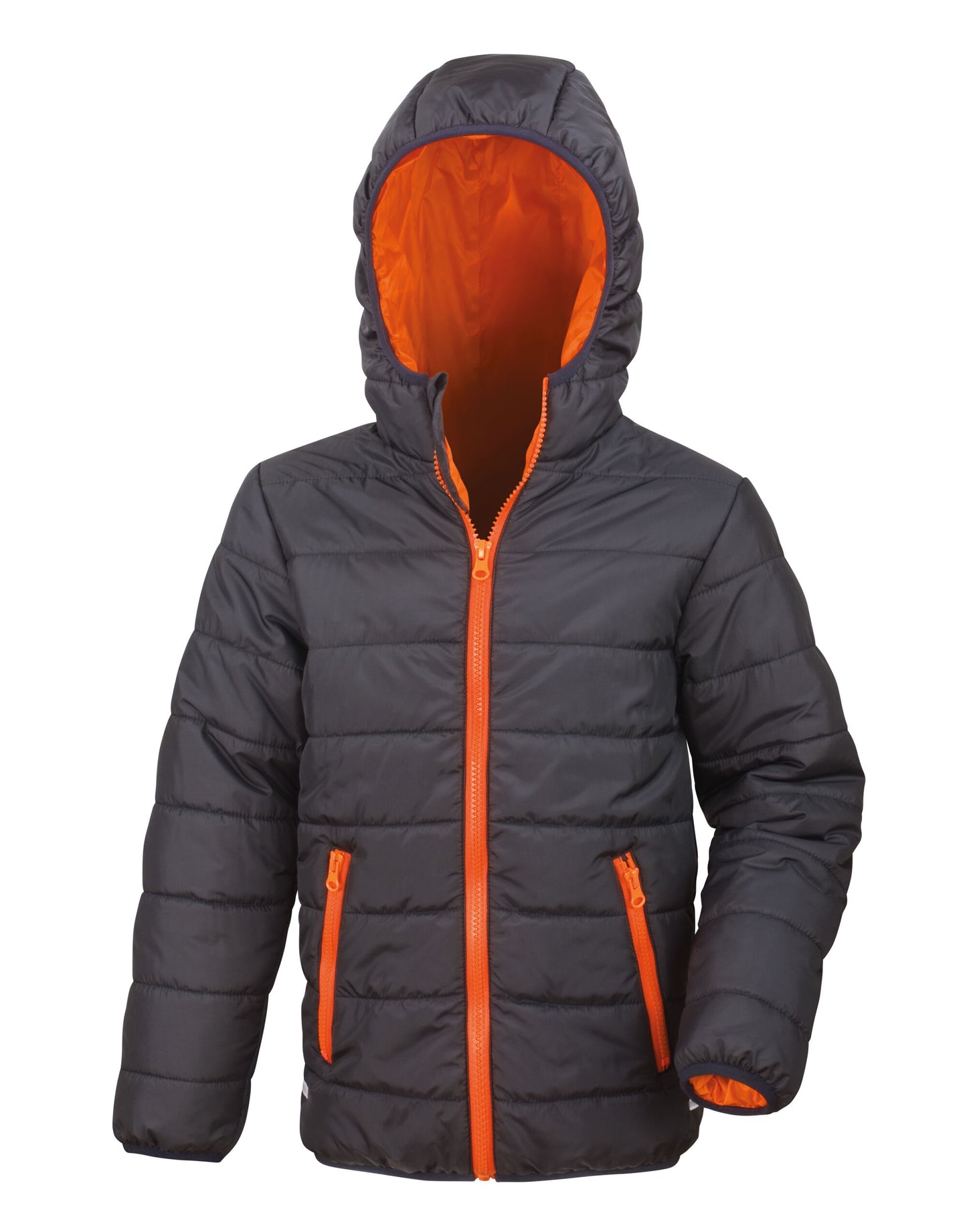 Result Core Junior Padded Jacket | Showerproof | Windproof | Hood | Quilted | 5 Colours | Ages 2-14