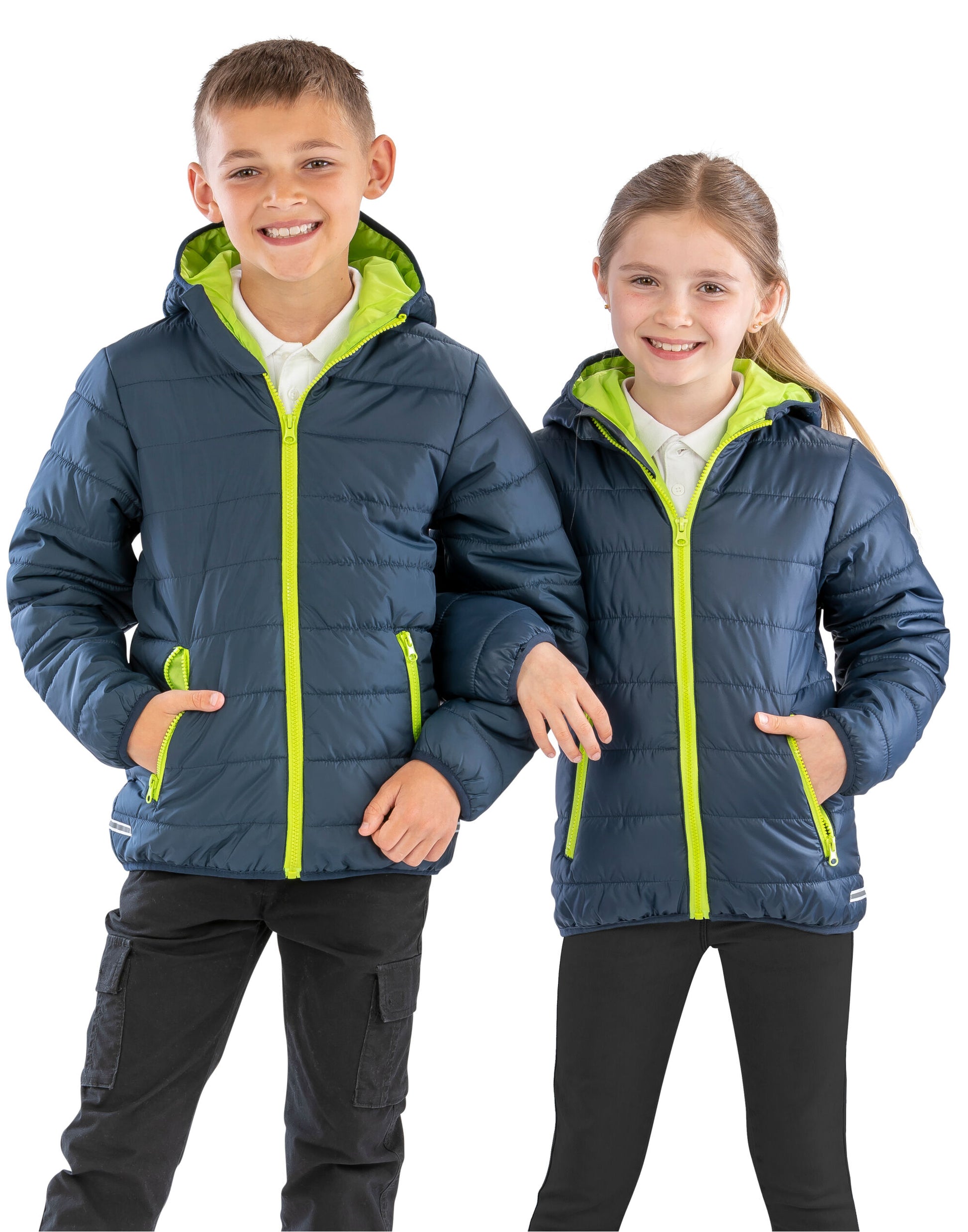 Result Core | Children's Soft Padded Jacket | Logo Free Clothing