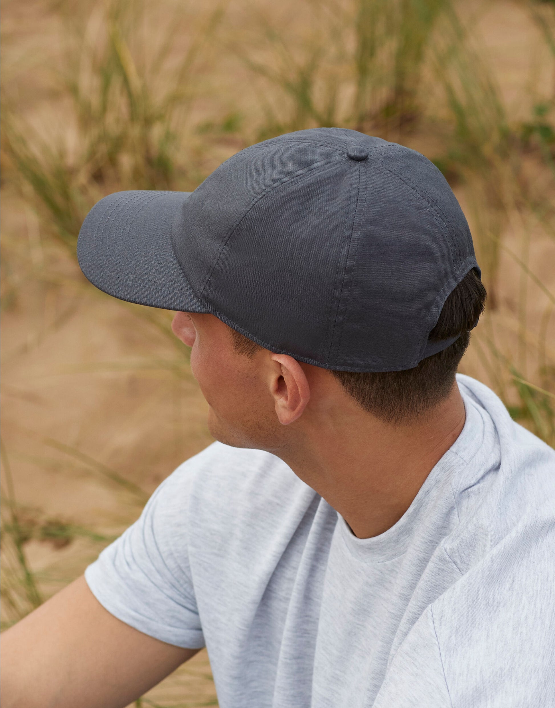 Beechfield | Organic Cotton 6 Panel Cap | Logo Free Clothing