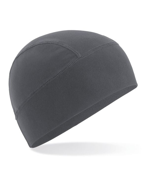 Beechfield Softshell Sports Tech Beanie | Unisex | Breathable | Black or Grey | One Size