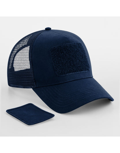 Beechfield Patch Snapback Trucker Cap | Unisex | 5 Panel | 6 Colours | One Size