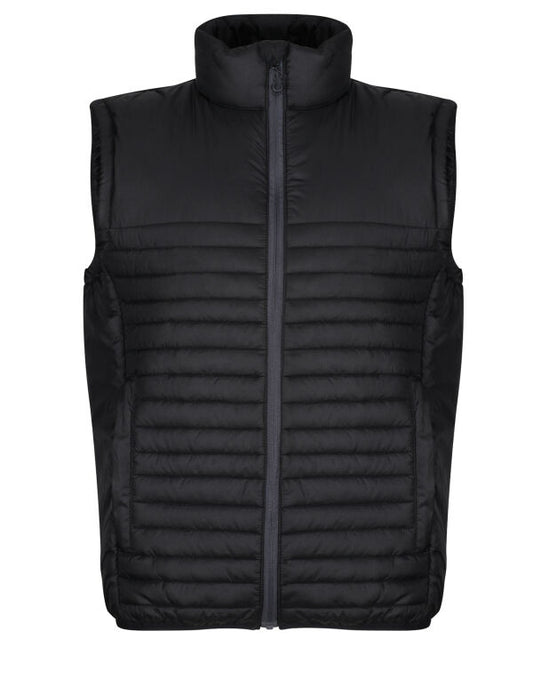 Regatta Honestly Made Mens Recycled Thermal Gilet | Insulated Body Warmer | Black or Navy | S-3XL - Gilet - Logo Free Clothing
