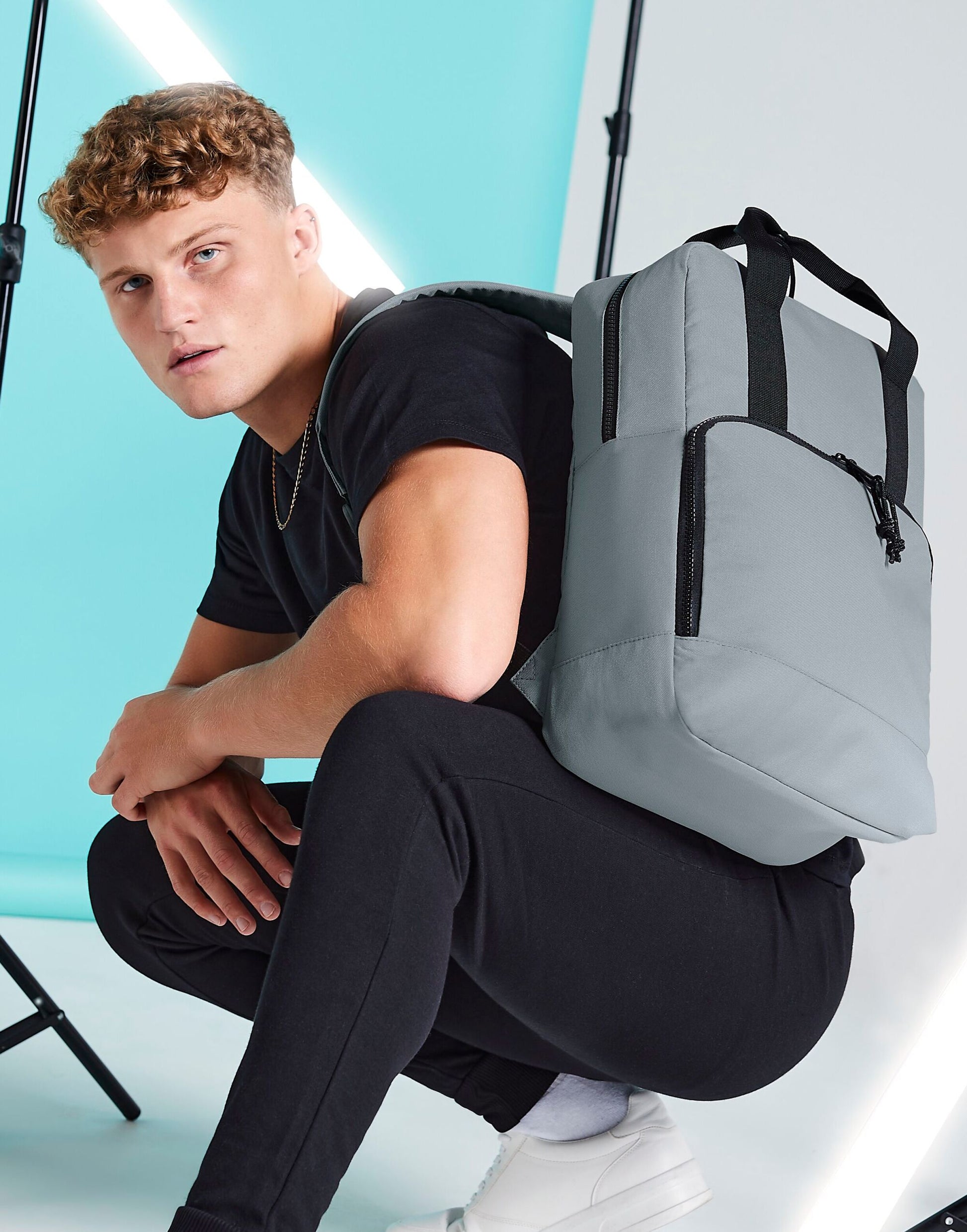 BagBase | Recycled Twin Handle Cooler Backpack | Logo Free Clothing