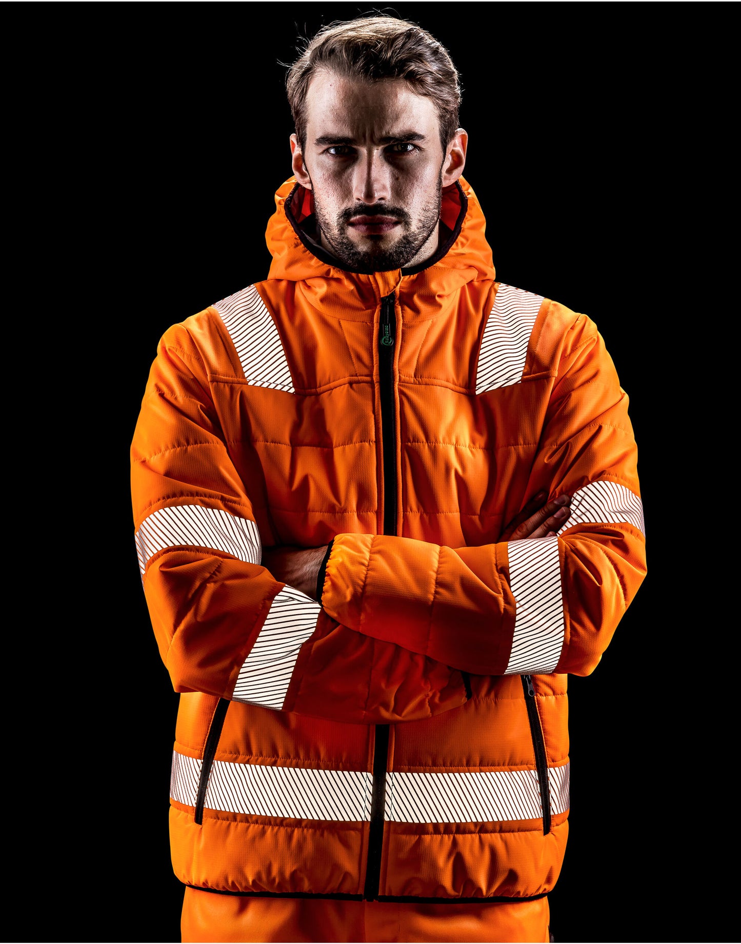 Result Genuine Recycled | Recycled Ripstop Padded Safety Jacket | Logo Free Clothing