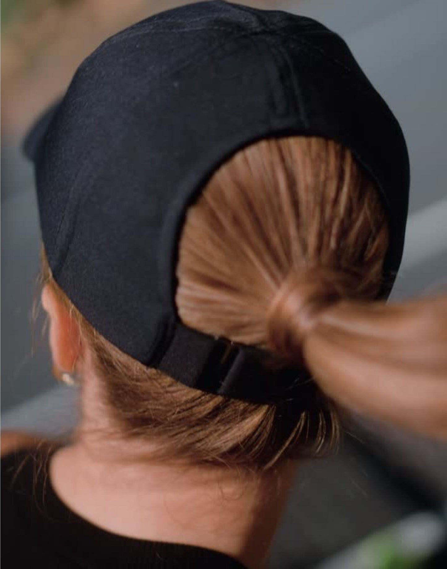 Beechfield | Performance Ponytail Cap | Logo Free Clothing