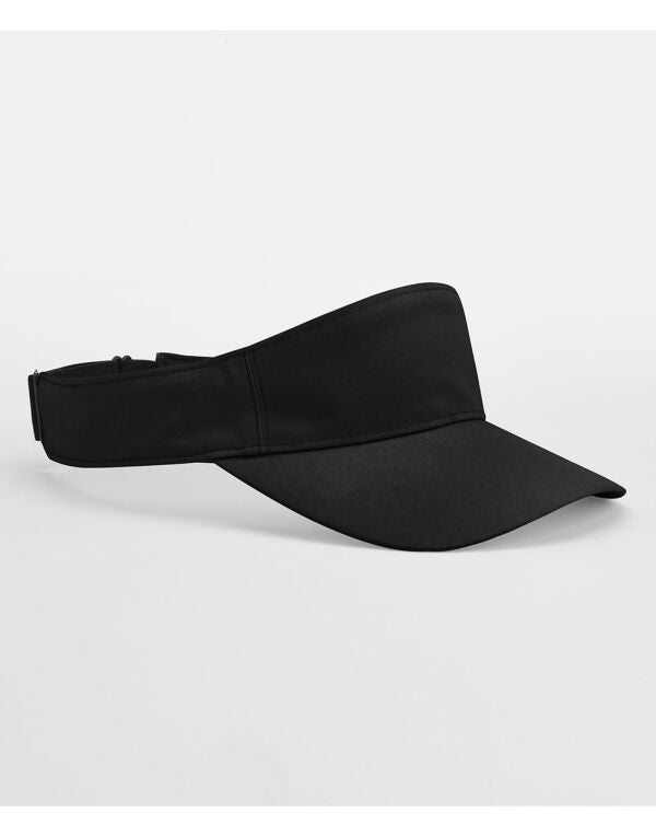 Beechfield Performance Visor | Unisex | Recycled | Breathable | Wicking | 4 Colours | One Size - Hat - Logo Free Clothing