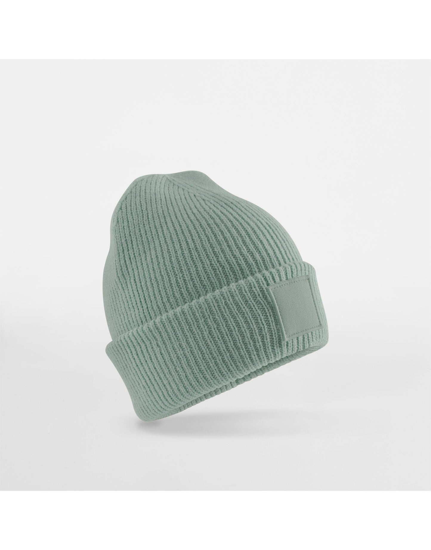 Beechfield Junior Deep Cuffed Tonal Patch Beanie | Recycled | Warm | 5 Colours | Unisex Ages 3-8
