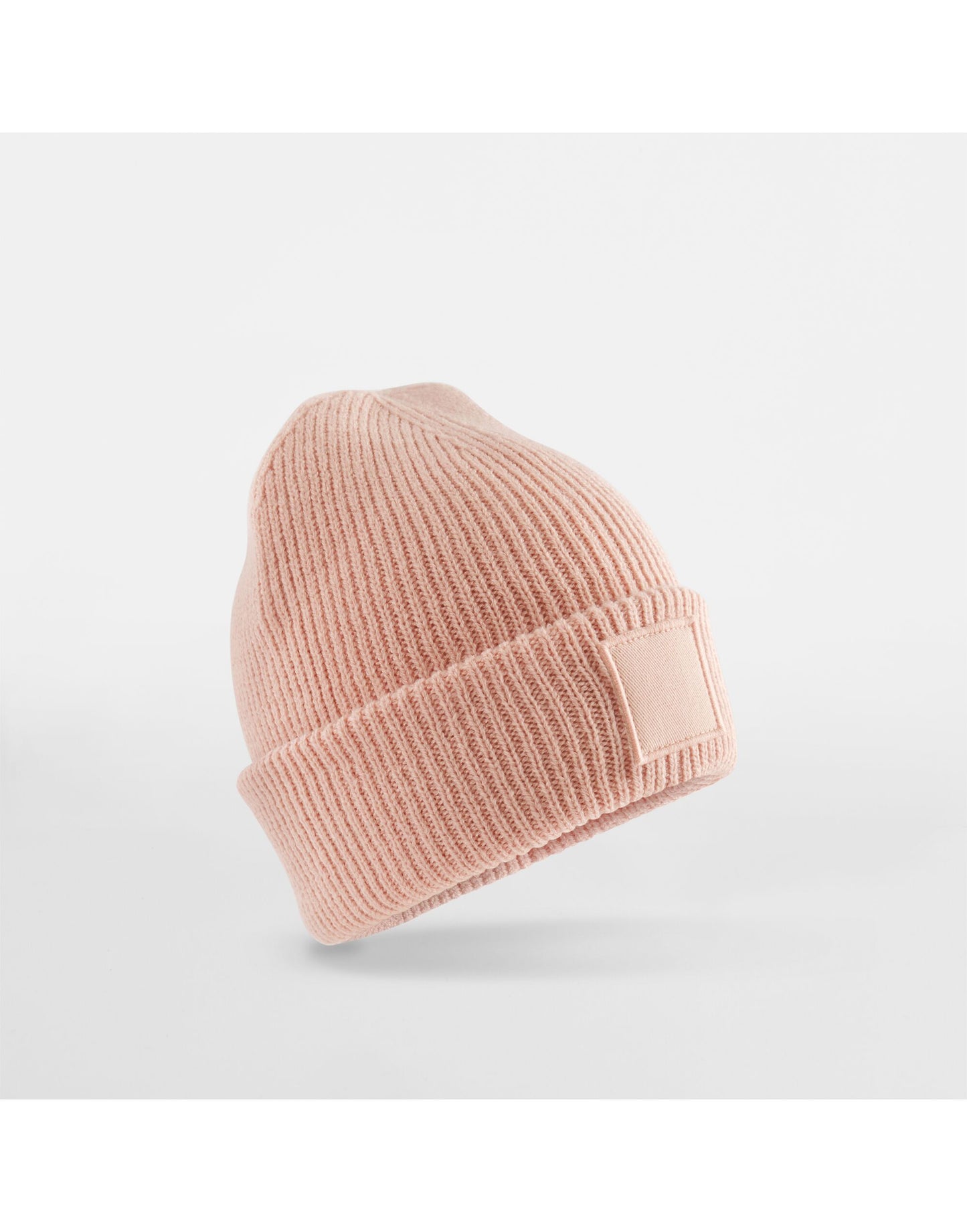Beechfield Junior Deep Cuffed Tonal Patch Beanie | Recycled | Warm | 5 Colours | Unisex Ages 3-8