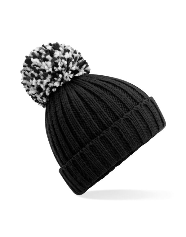 Beechfield Hygge Beanie | Unisex | Heavyweight | Oversize Pom-Pom | 5 Colours | One Size