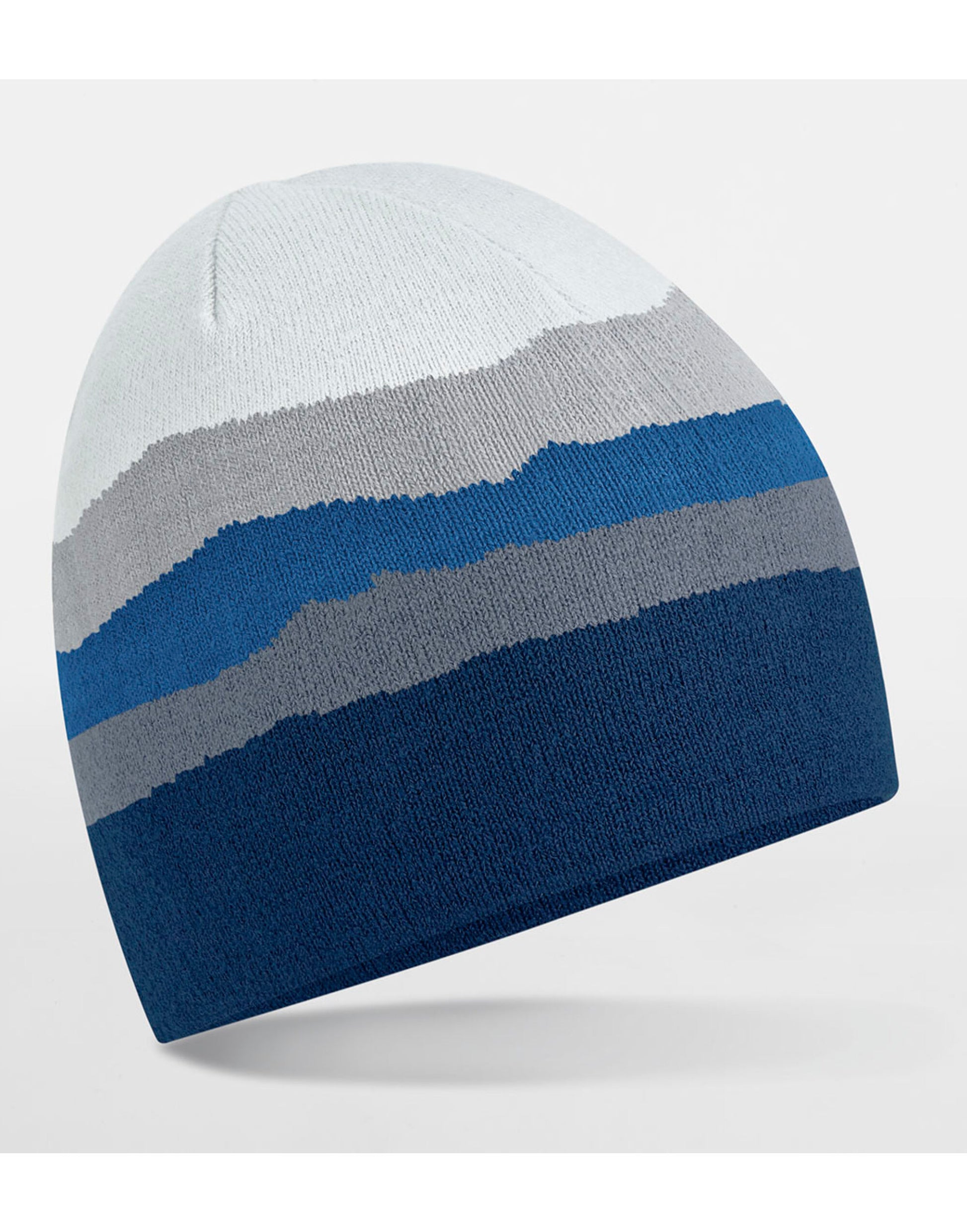 Beechfield | Mountain Peaks Pull On Beanie | Logo Free Clothing