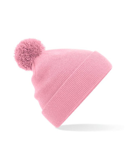 Beechfield Junior Original Pompom Beanie | Double Knit | 7 Colours | Kids Unisex Size