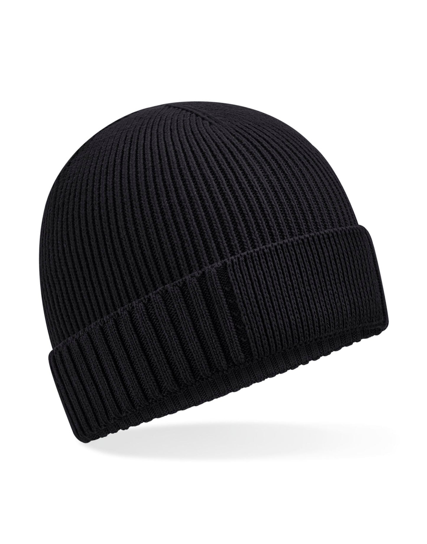 Beechfield | Organic Cotton Patch Beanie | Logo Free Clothing