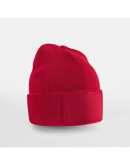 Beechfield Junior Original Patch Beanie | Recycled | Warm | Cuffed | 4 Colours | Unisex Ages 3-8