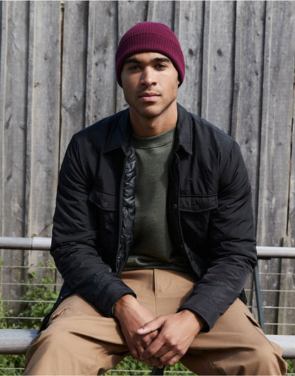 Beechfield | Organic Cotton Beanie | Logo Free Clothing