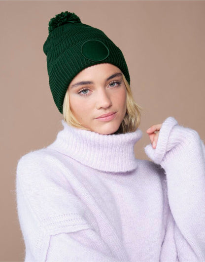 Beechfield | Fan Patch Beanie | Logo Free Clothing